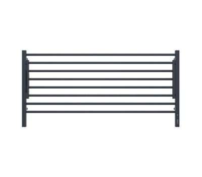 Полотенцесушитель электрический с полкой Terminus Горизонт П8 120х60 КС, черный муар 