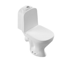 Унитаз-компакт Sanita Luxe CLASSIC COMFORT WC.CC/Classic/2-DM/WHT.G/S1 система soft close