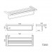 Полка для полотенец Knotlor TR101C хром  