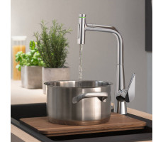 Смеситель для кухни Hansgrohe Talis Select S 73867000 хром 