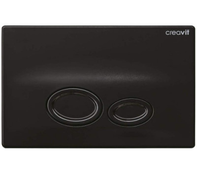  Кнопка для инсталляции DROP черная глянец CREAVIT GP2002.02 Чёрный глянец 