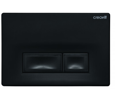  Кнопка для инсталляции ORE черная матовая CREAVIT GP3002.01 Чёрный матовый 
