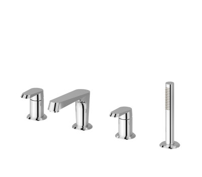 Смеситель для ванны Newform Nio 68982C.21.018 Хром 