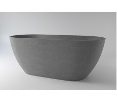 Ванна из искусственного камня Holbi VENUS Nano Concrete 168x80 бетон 2.01.001.44.4