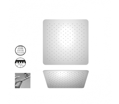 Верхний душ PAINI 300 мм, квадратный, ультратонкий, хром (CR) 50CR759UPQ30E 