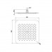 Верхний душ PAINI 300 мм, квадратный, ультратонкий, хром (CR) 50CR759UPQ30E 
