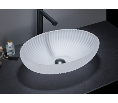 Раковина Ceramalux GL49-JA белый матовый Раковина Ceramalux GL49-JA белый матовый