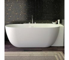 Ванна из материала Stone 190х95 KNIEF Lotus 0600-613-L-01 Белая матовая Ванна из материала Stone 190х95 KNIEF Lotus 0600-613-L-01 Белая матовая