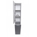 Колонна Style Line Бергамо L с корзиной, Люкс антискрейтч серый, PLUS СС-00002327  Колонна Style Line Бергамо L с корзиной, Люкс антискрейтч серый, PLUS СС-00002327