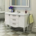 Тумба-умывальник Comforty Монако-120 белый глянец с раковиной Comforty 3312 