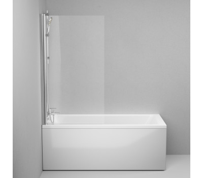 Душевая шторка на ванну AM.PM Gem W90BS-D080-140CT Стекло прозрачное; профиль хром 