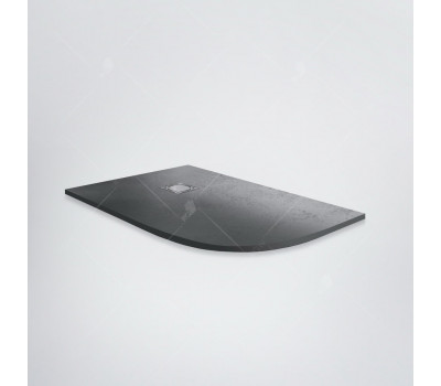 Душевой поддон асимметричный 120х90 см RGW ST/AL-G 16154129-02L Искусственный камень