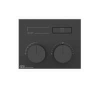 Термостат смеситель для душа GESSI Hi-Fi 63002#707 Черный матовый 