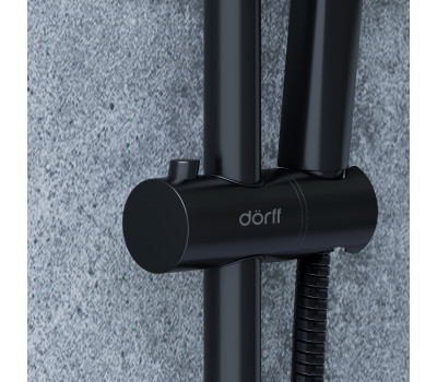 Душевая система Dorff Norma D0712020 Черный 