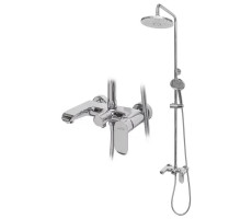 Душевая система Hansberge H5033C хром 