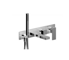 Смеситель для ванны Fantini Mint 34 02 F721B Хром Смеситель для ванны Fantini Mint 34 02 F721B Хром