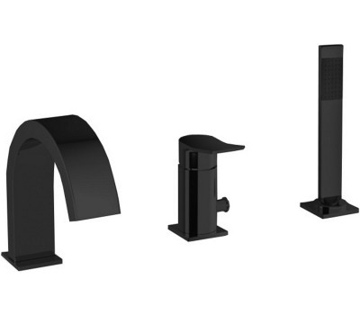 Смеситель на борт ванны Paffoni Tilt TI040NO Смеситель на борт ванны Paffoni Tilt TI040NO