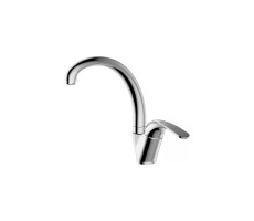 Смеситель для кухни Bravat Fit F7135188CP-1-RUS Хром 