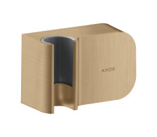 Шланговое подсоединение с держателем ручного душа Axor One 45723140 бронза 