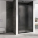 Душевая дверь ABBER Schwarzer Diamant AG30100BMH черный матовый 