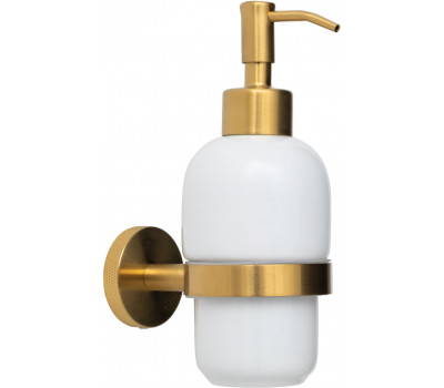 Дозатор для жидкого мыла Allen Brau Priority 6.31006-GB золото браш 