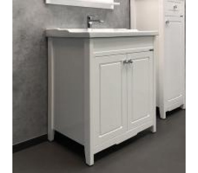 Тумба-умывальник Comforty Тбилиси-70 белый глянец с раковиной Comforty XD-F70 00003132629 