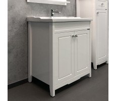 Тумба-умывальник Comforty Тбилиси-70 белый глянец с раковиной Comforty XD-F70 Тумба-умывальник Comforty Тбилиси-70 белый глянец с раковиной Comforty XD-F70