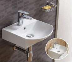 Умывальник CeramaLux 78014B белый Умывальник CeramaLux 78014B белый