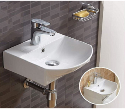 Умывальник CeramaLux 78014B белый 