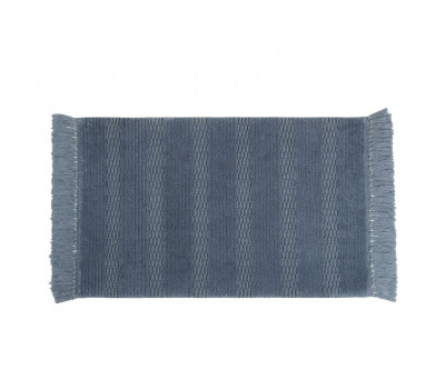 Коврик для ванной 1-ый Fixsen SANDAL серо-голубой, 50х80см FX-8020C 