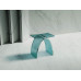 Стульчик для ванной прозрачный ABBER Kristall AT1739Aquamarin бирюзовый 