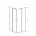 Душевой уголок Alpha VSQ-3AL900CL, 900*900, хром, стекло прозрачное 