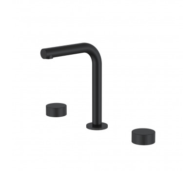                 Смеситель на столешницу STICK LINEA на 3 отв. BLACK Boheme 152-B.3 черный матовый 