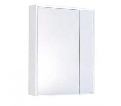Зеркальный шкаф Roca Ronda 70 ZRU9303008 с подсветкой Бетон Белый матовый