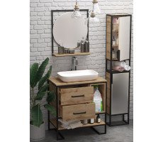 Зеркало круг. GRUNGE LOFT 60П 1Marka Зеркало круг. GRUNGE LOFT 60П 1Marka