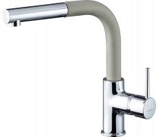 Смеситель для кухни Rivelato Ledro Г-обр.с выдвижной лейкой D-35ммcromo 9022203 topazio cromo Смеситель для кухни Rivelato Ledro Г-обр.с выдвижной лейкой D-35ммcromo 9022203 topazio cromo