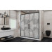 Душевая дверь в нишу AvaCan FB2 170-190 MT черный 