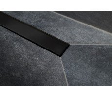 Дизайн вставка Pestan черный матовый Frameless Line 550 13701404  