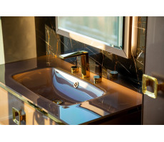 Столешница стекло 100см моноблок Armadi Art Лиловый 852-100-PU Столешница стекло 100см моноблок Armadi Art Лиловый 852-100-PU