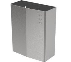 Контейнер для мусора настенный из нержавеющей стали матовый 23 л. Nofer EVO NOFER 14077.EVO.S 