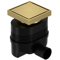 Душевой трап Allen Brau Priority 9.50025.GB 100 золото браш 