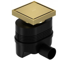 Душевой трап Allen Brau Priority 9.50025.GB 100 золото браш 