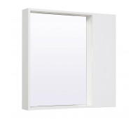 Зеркальный шкаф Runo белый Манхэттен 75 (00-00001045) 