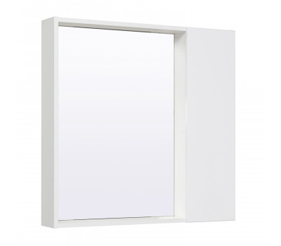 Зеркальный шкаф Runo белый Манхэттен 75 (00-00001045) 