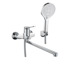 Смеситель для ванны Shevanik S6222, хром