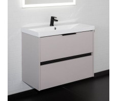 Тумба-умывальник Comforty Селенга-80 серый шелк с раковиной CF19696BX-80 00-00021982 