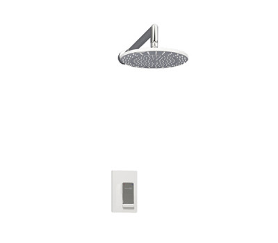 Душевая система WasserKRAFT  A12667WHITE белый матовый/хром 