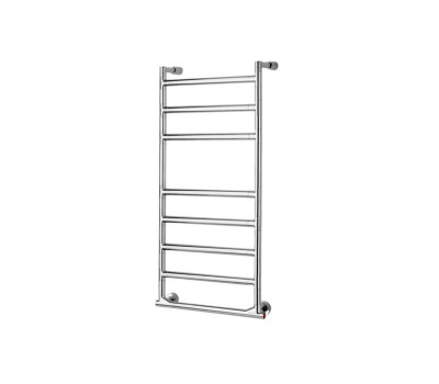 Полотенцесушитель электрический MARGAROLI SERENO 574/8 M с выключателем, int. 475, 8 лесенок, хром Полотенцесушитель электрический MARGAROLI SERENO 574/8 M с выключателем, int. 475, 8 лесенок, хром