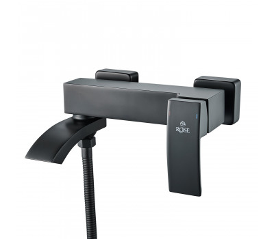 Смеситель для ванны Rose R1552H, черный