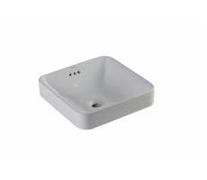 Накладная раковина Bravat Meissen C22327W-ENG белый 